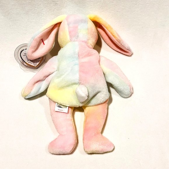 Ty Beanie Baby "Hippie" Vintage 1999 - New w/All Tags and Heart Protector - Picture 6 of 12